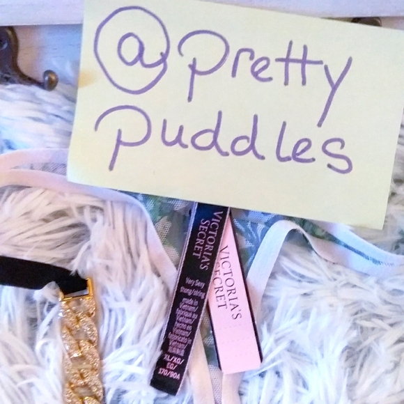 π VS πΊ Very Sexy Chain Strap Satin Thong Panty πΊ - Picture 14 of 16